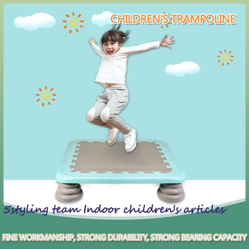 Trampolin Home Kinder Indoor Baby Trampolin kleine Sport Trampolin Baby Fitness Spielzeug