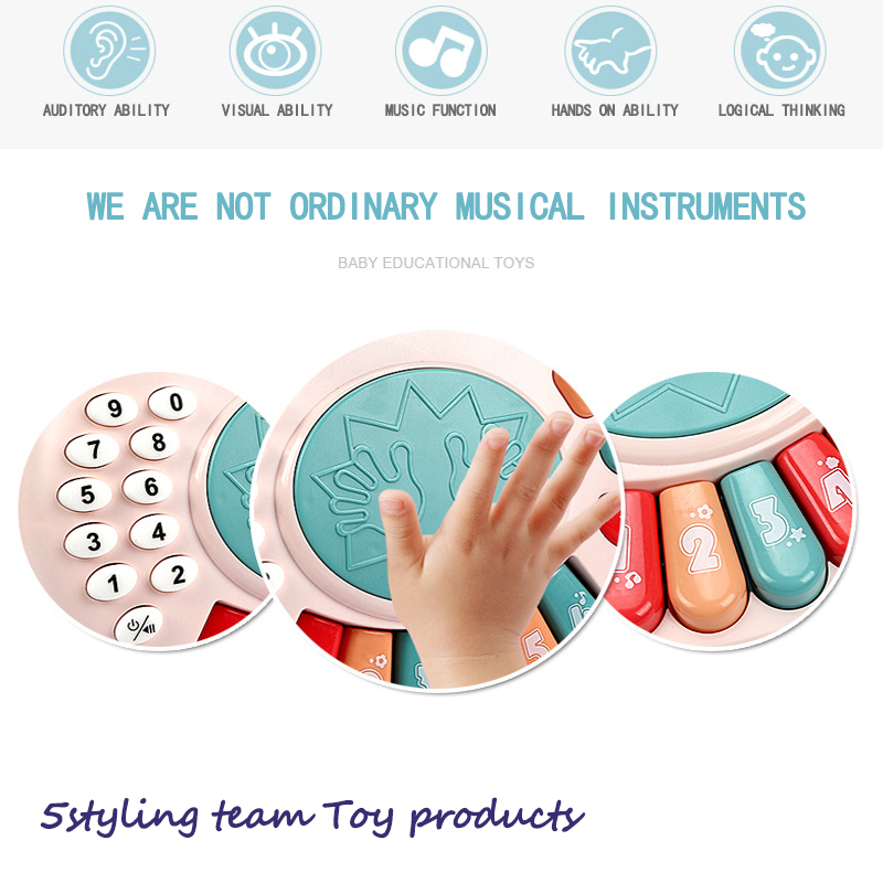 Kindermusik, Beleuchtung, Handschlag, elektronische Orgel, Telefon, Trommel, Kinderlied, Bildungssinn, Kinderspielzeug