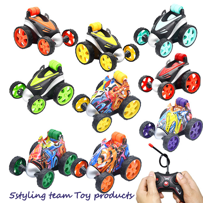 Amazon beliebte drahtlose Fernbedienung Kipper Elektro Rollover Stunt Graffiti Fernbedienung Auto Stand heiße Spielzeuge