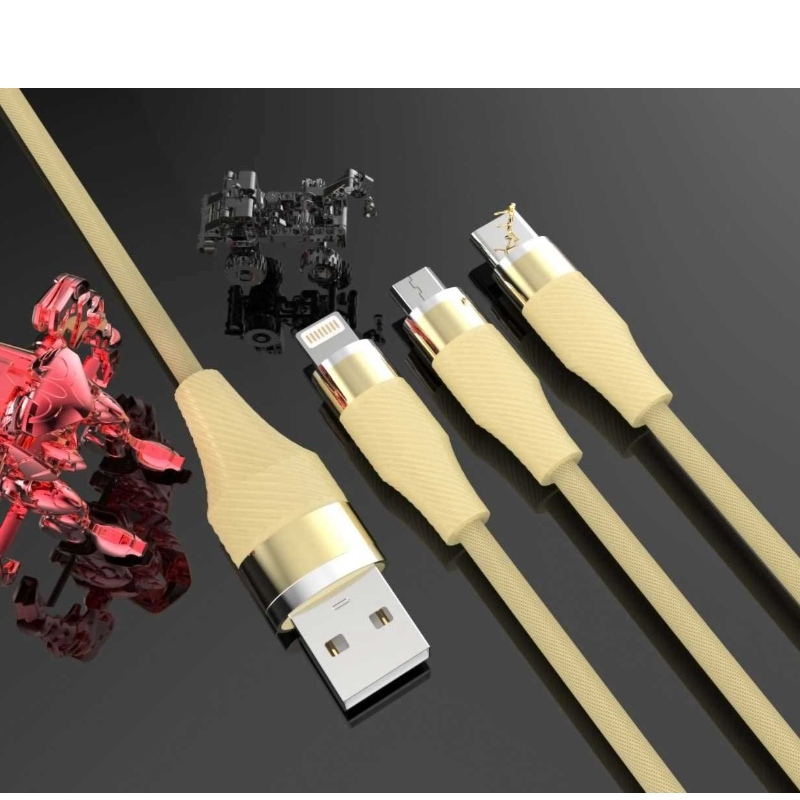 USB 2.0 Fabric Braid Handykabel