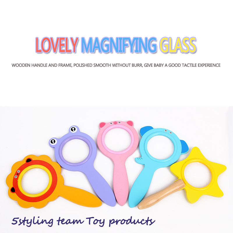 Cartoon Lupe dn07 Insektenbeobachter Kinder Wissenschaft Experiment Experiment Lehrmittel des kleinen Wissenschaft Kindergartens 0.1