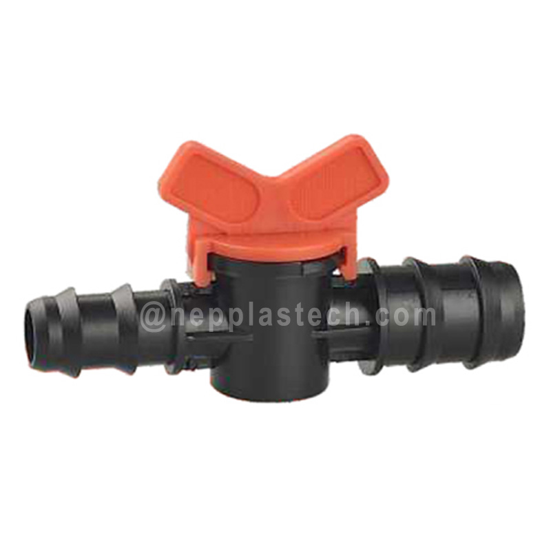 Tropfschlauchrohr des automatischen Gartenbewässerungssystems mit 20 mm bis 16 mm Reduzierung der Stacheldrahtventilanschlüsse