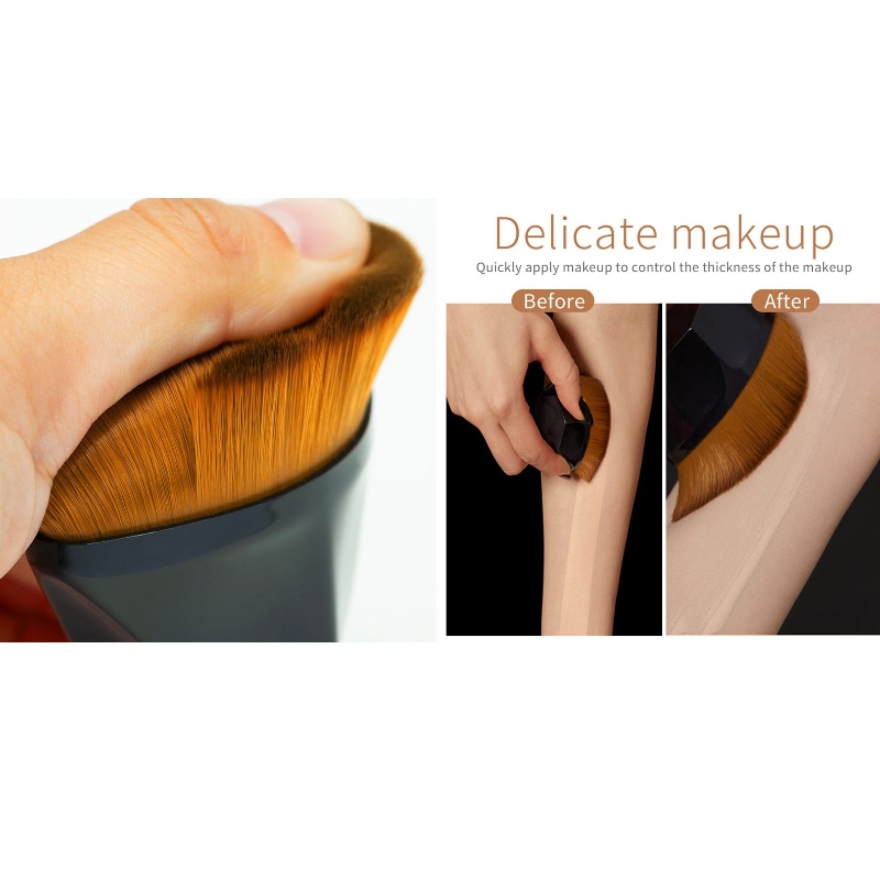 Hot Selling tragbare kosmetische Make-up-Pinsel Rhombus 55 Foundation Brush Magic Pinsel Make-up natürliche gefälschte Flachkopfbürste spezielle Make-up-Werkzeuge