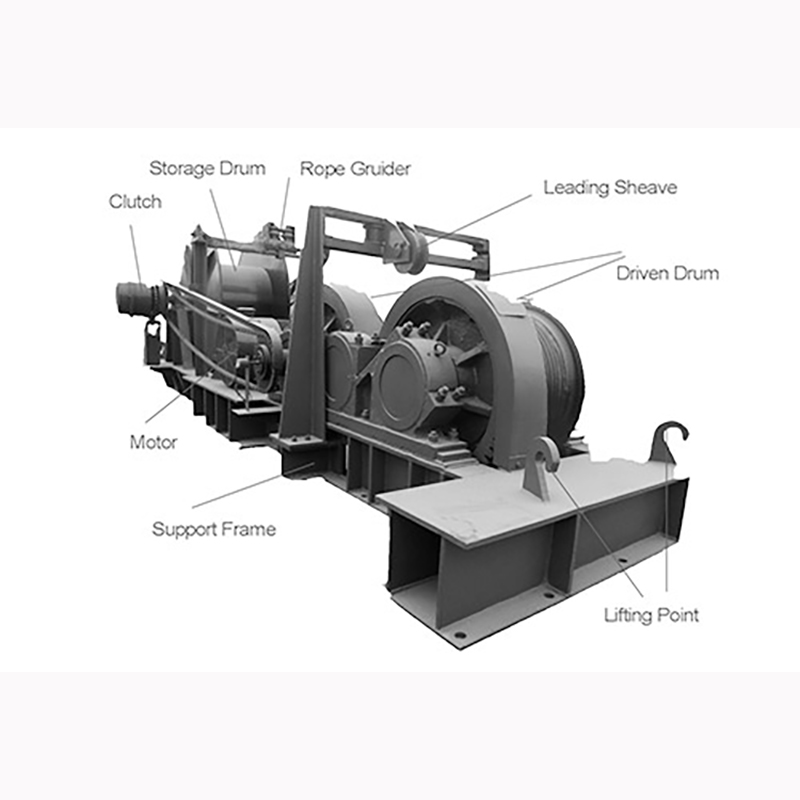 JMM GroÃ e Capacity Friction Winch