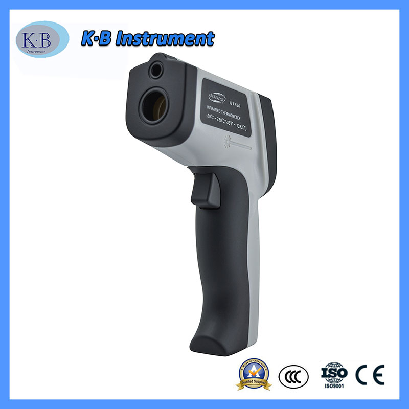 Color Screen GT750 Infrarot Thermo Tech Digital Thermometer China Hersteller Großhandel für industrielle Nutzung