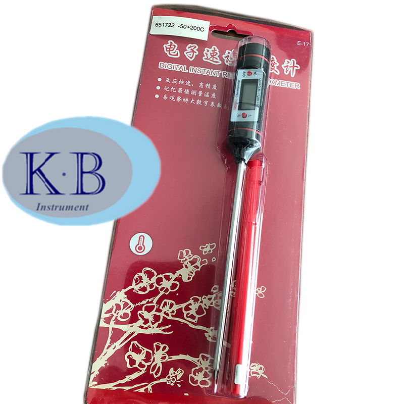 Fleischthermometer Instant Read Cooking Digital Food Probe Thermometer Pocket Thermometer für BBQ Küche Verwendung