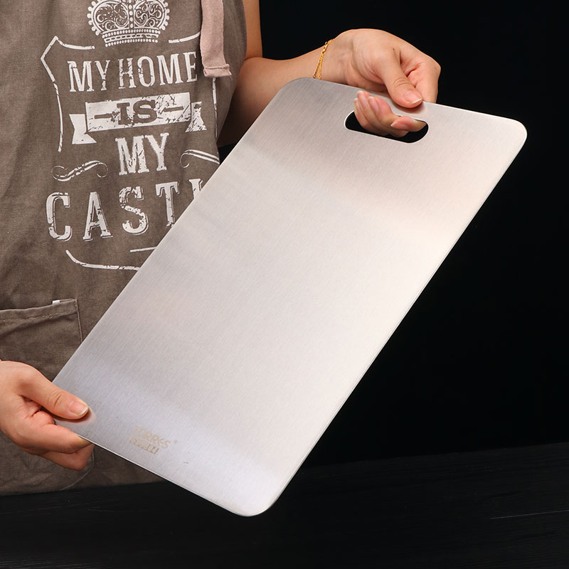 Home Mini 304 316 FDA Edelstahl Schneidbrett Küche Edelstahl Hackbrett