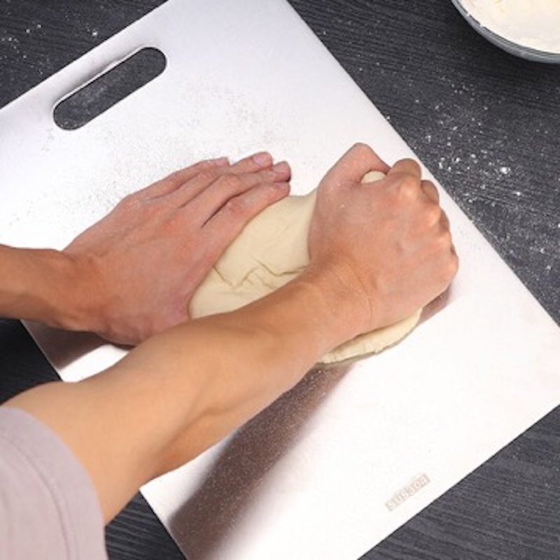 Home Mini 304 316 FDA Edelstahl Schneidbrett Küche Edelstahl Hackbrett