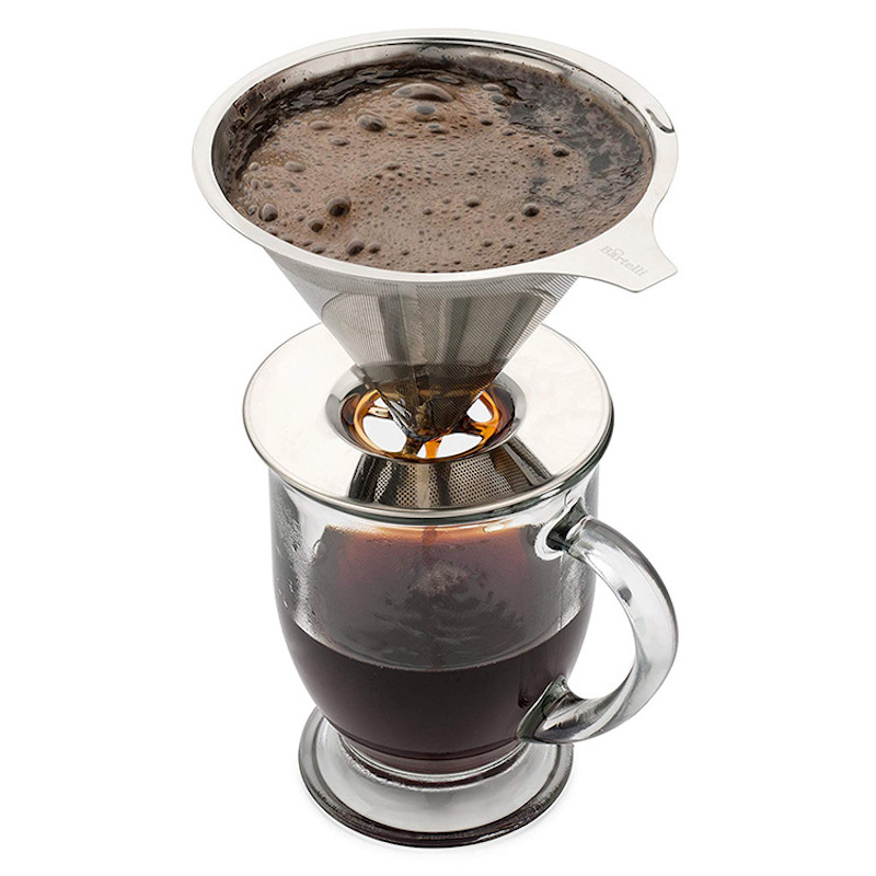 Stainless Steel Drip Reusable Pour Over Stand Mesh Kaffeefilter