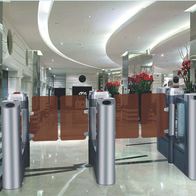 Hochwertige Schwenkbarriere im Hotel