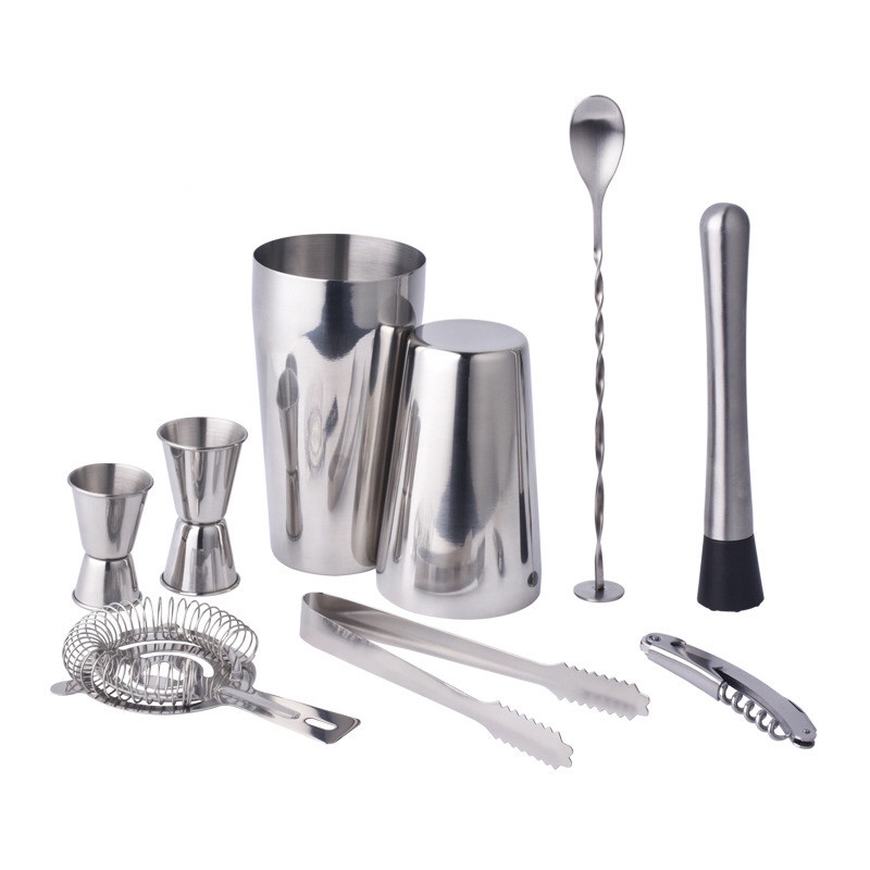 700ml Edelstahl-Stange Set professioneller Cocktail Shaker Set Barkeeper