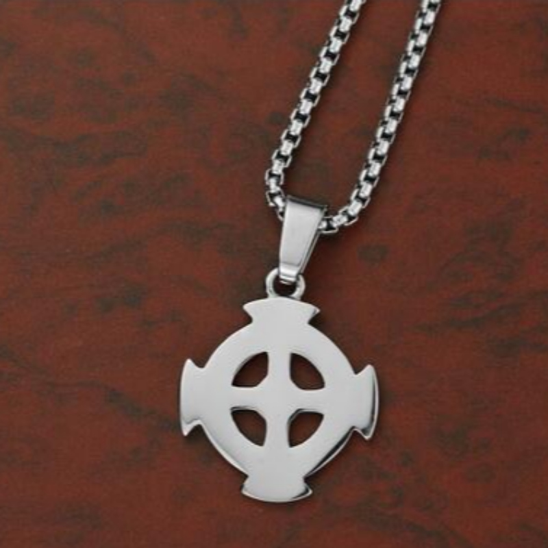 Personalisierte Schmuck Koreanische Mode Männer\'s Stainless Steel Cross Anhänger Retro Pattern Cross Anhänger