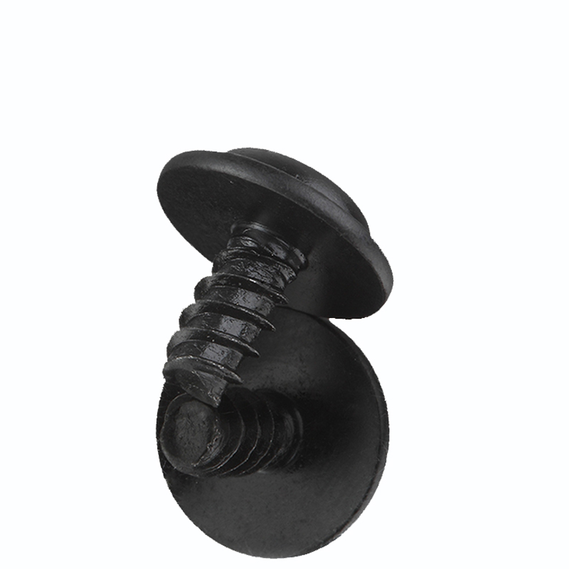 Hochwertige BLACK OXIDE Torx-Schrauben mit angebrachter Unterlegscheibe