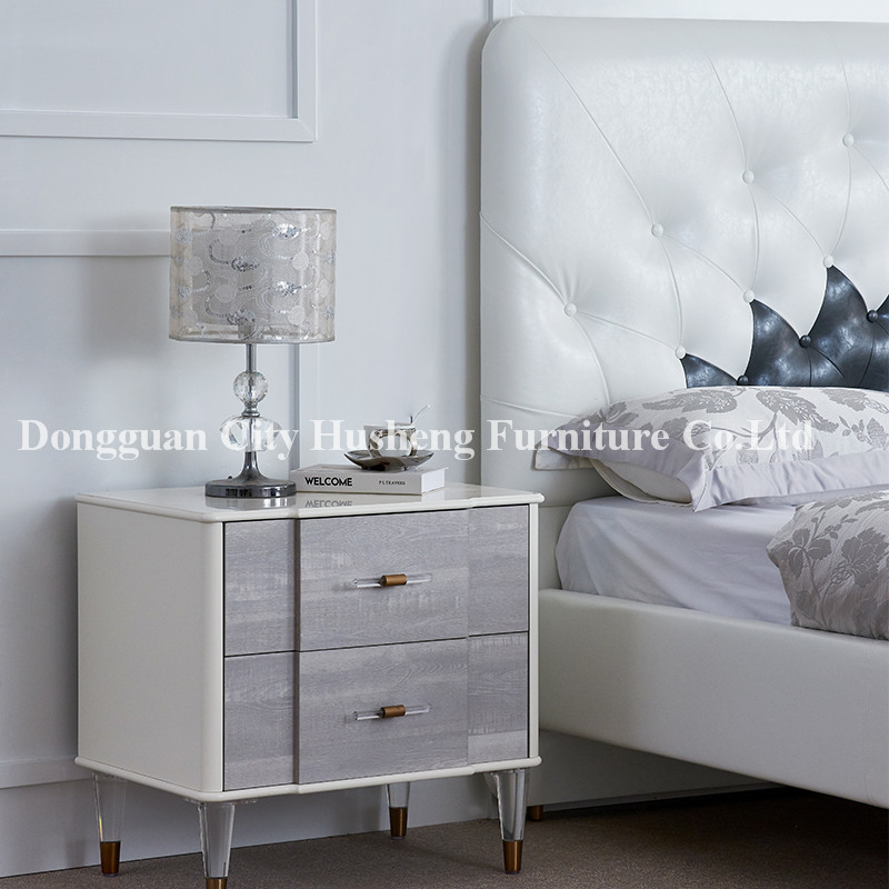 Neue Ankunft!Designer Modern Leather Bed for Schlafzimmer Möbel