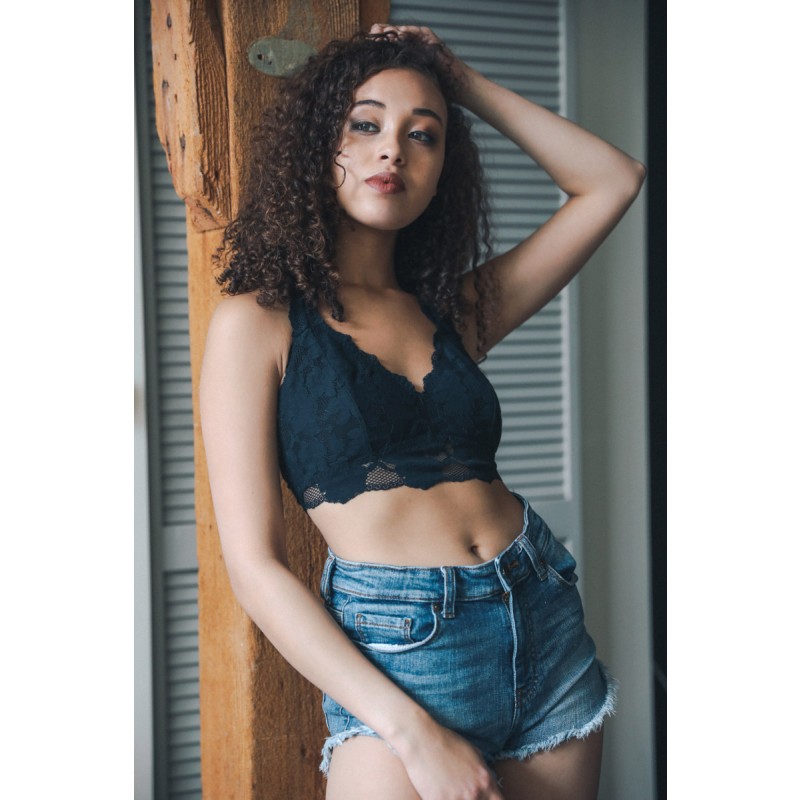 GA-5507 Grace Girl Strappy Back Spitze Bralette