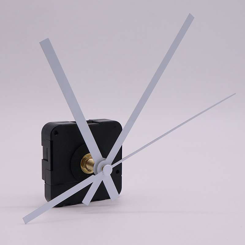 HR1688-23mm Quarz Wanduhr Maschine und HR9865 HR139 weiße Uhr Hände