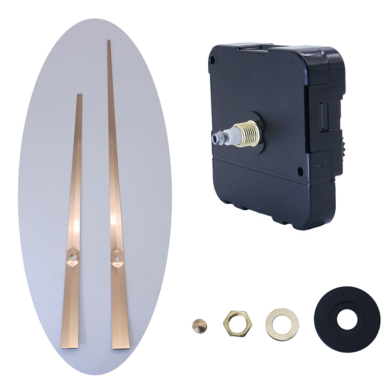 15mm Wandquarzuhr Bewegung und HR10001 Golduhr Hände