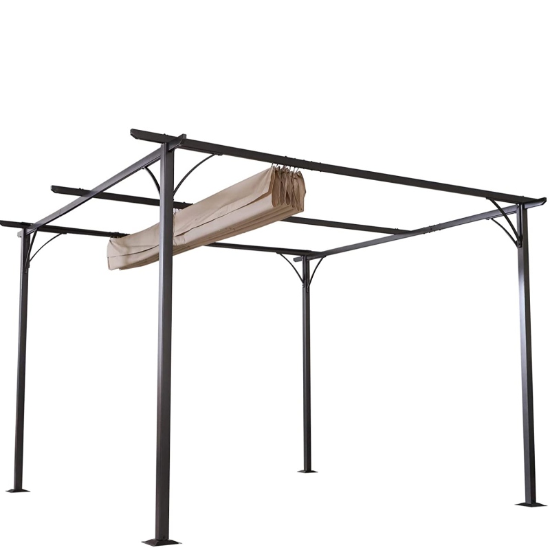 Retractable Pergola mit Canopy Outdoor Gazebo
