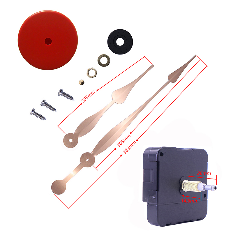 HR1688-23mm Stufenuhrwerk und HR01086 Uhrzeiger Uhrwerk Gehäuse