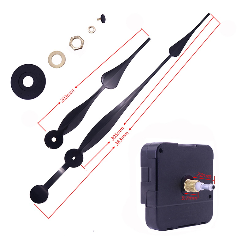 HR1688 17 mm hohes Drehmoment I Wellenuhrwerk und Serpentinenuhrzeiger