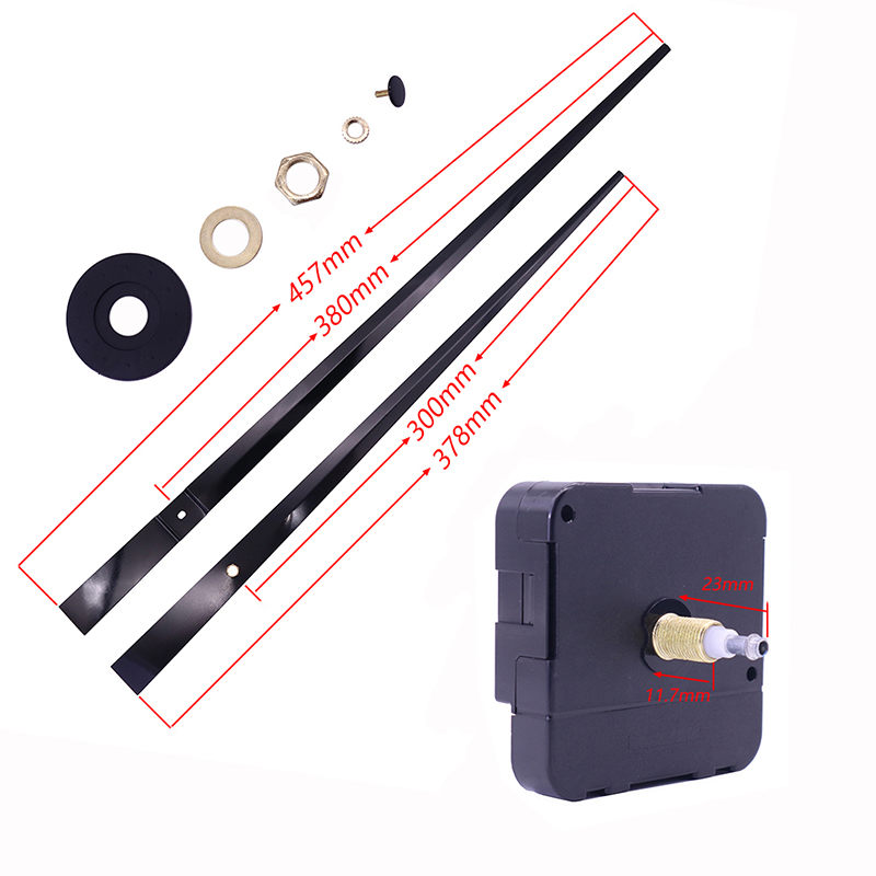 heißer Verkauf 20mm Super Drehmoment I Welle Uhrwerk und große Uhrzeiger