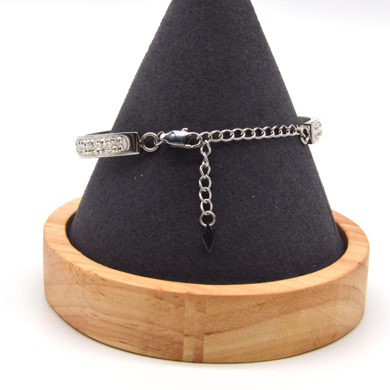 Edelstahlstein Bangle rfbbg0075