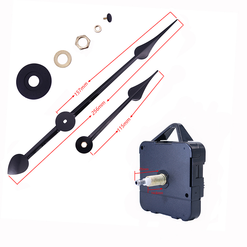 HR1688 23mm große Drehmoment I Wanduhr Bewegung und Uhrzeigersinn