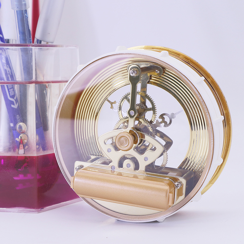 97MM Gold Metall Skelett Uhr Einsatz