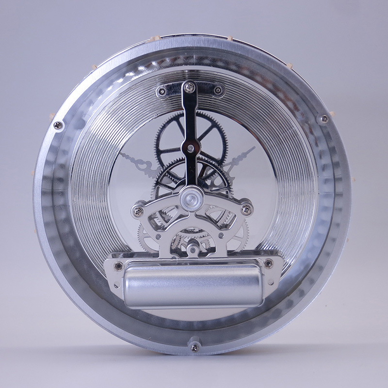 148MM silberner Skelettuhreinsatz