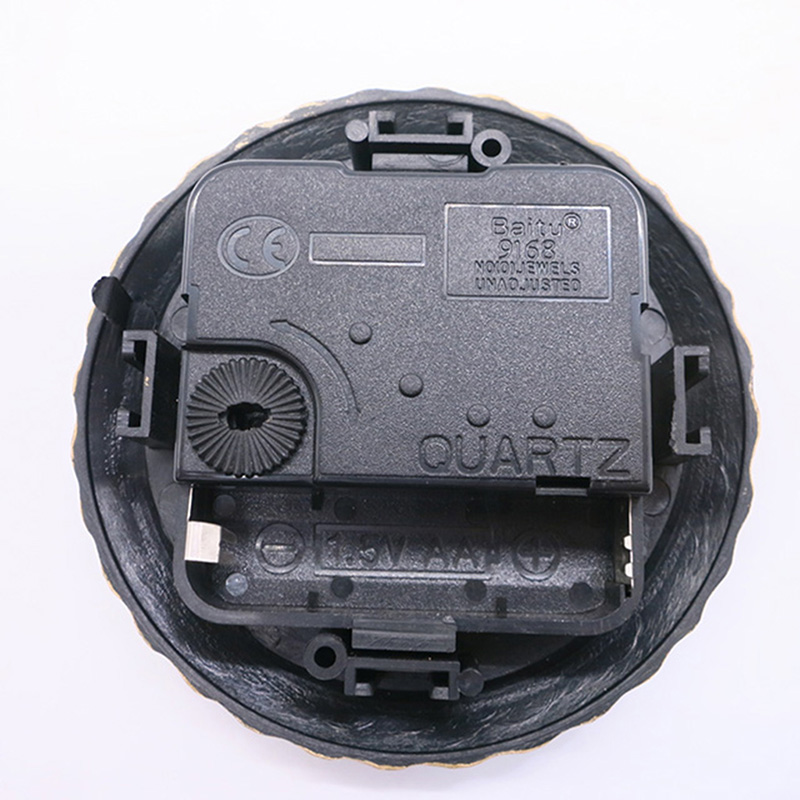 Antike schwarze Wanduhr mit 95MM Durchmesser