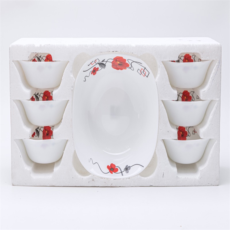 7F & Dinner Set Hitzebeständigkeit Opal Glasswere