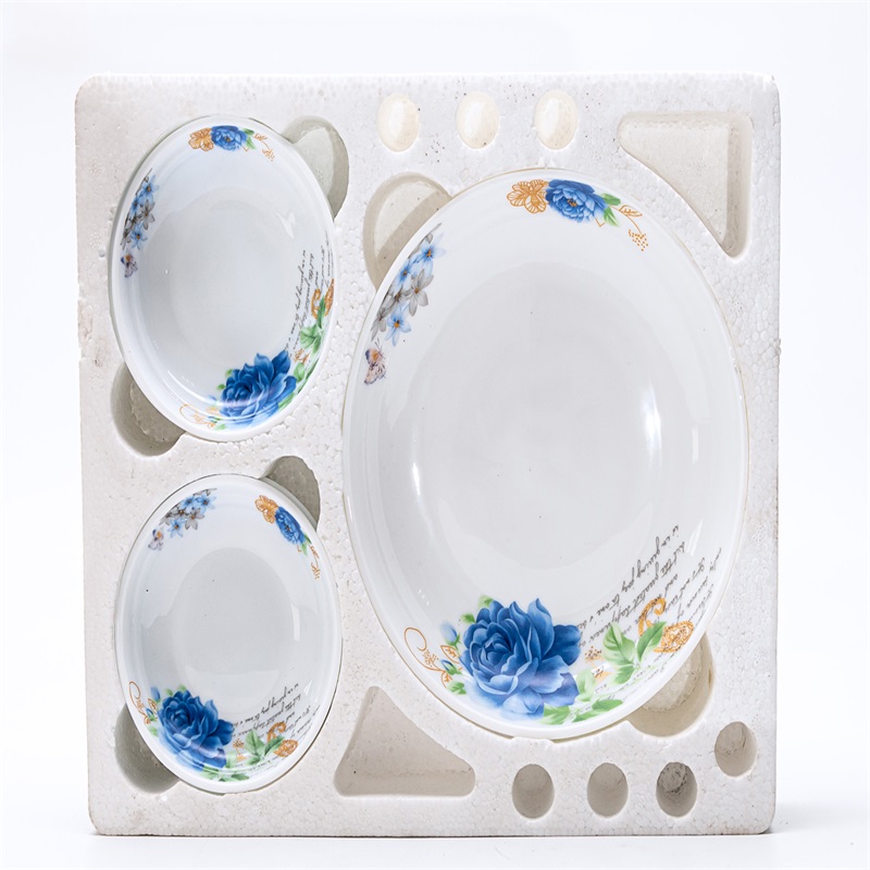 QW7A - opal Glas-Set zum Abendessen