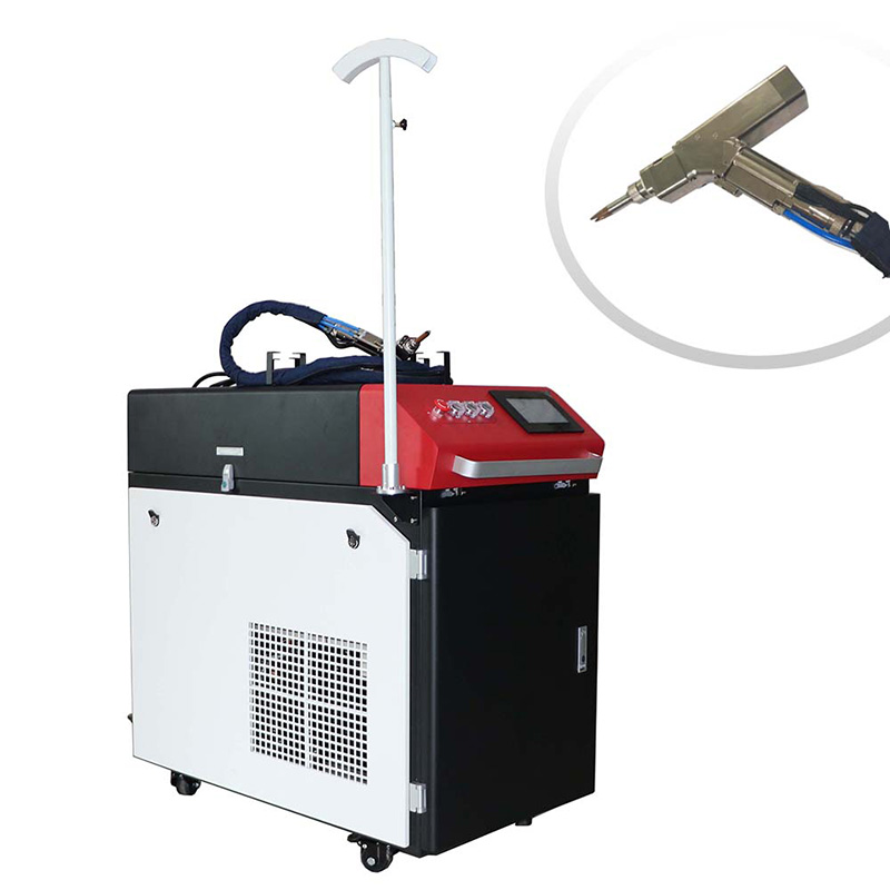 Wobble Head 1000W Glasfaser-Handlaser mit Wobble Head für Aluminium-Kupfer-Eisen-Metalle aus Edelstahl