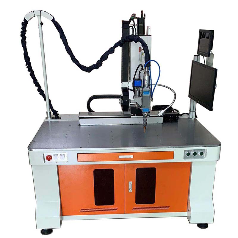1000w Laserschweißsystem 4-Achse cnc Maschinenpreis nahtloser Wasserhahn automatische Laserschweißmaschine
