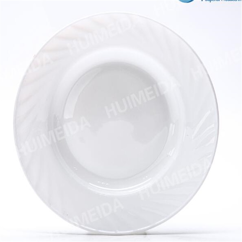 Gläser aus Glas, opal, Essset - HSP Suppenplatte