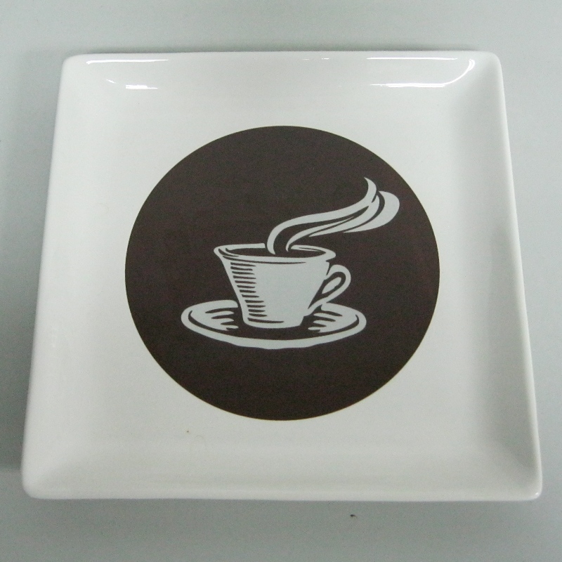 Ceramic Food Service Plate Derocation Plate Dinner Plate Coffee Plate