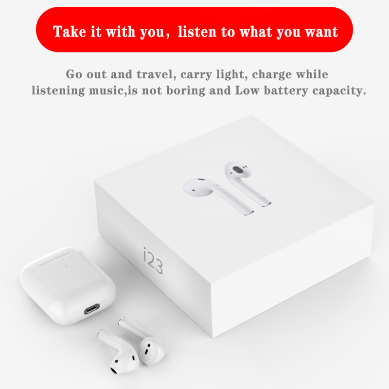 TWS Bluetooth Earphone i23 HD Sound Quality Touch Operation