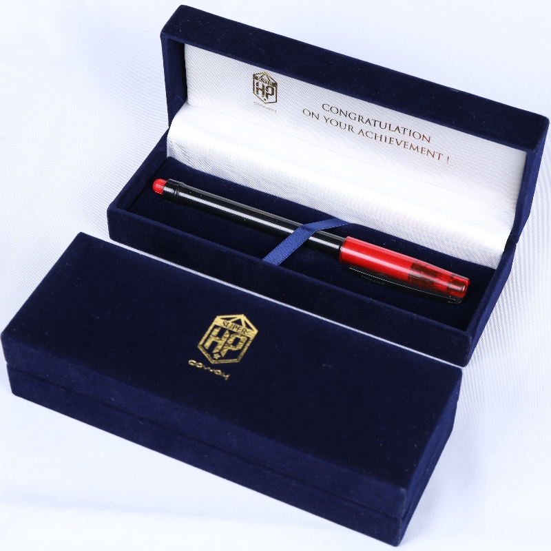 Artikel V-12L Rechteck Leatherette Papierkasten für 140*35mm Mehrfachmarken, Stifte && Halskette, etc. mm.160*58*40, Gewichte ca. 120g