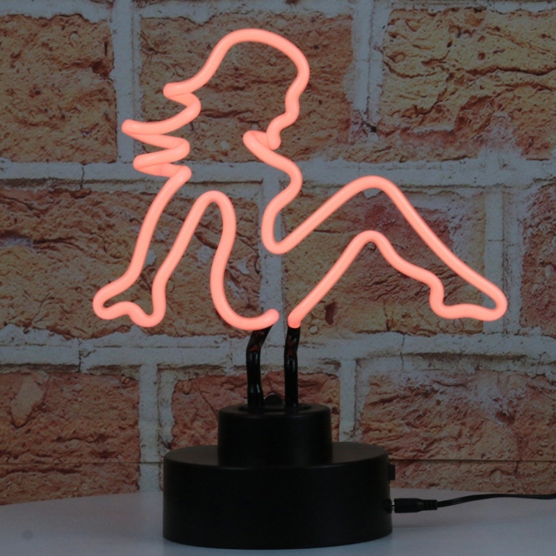 MUD FLAPMÄDCHEN Neon Sexy Girl Neon Light Custom Neon Sign Dekorative Neon