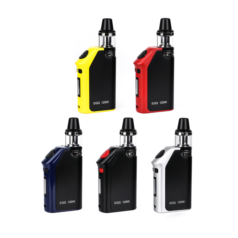 Best Price for New Vape 120W High Power Adjustable Vape Box Kit mit LED Display