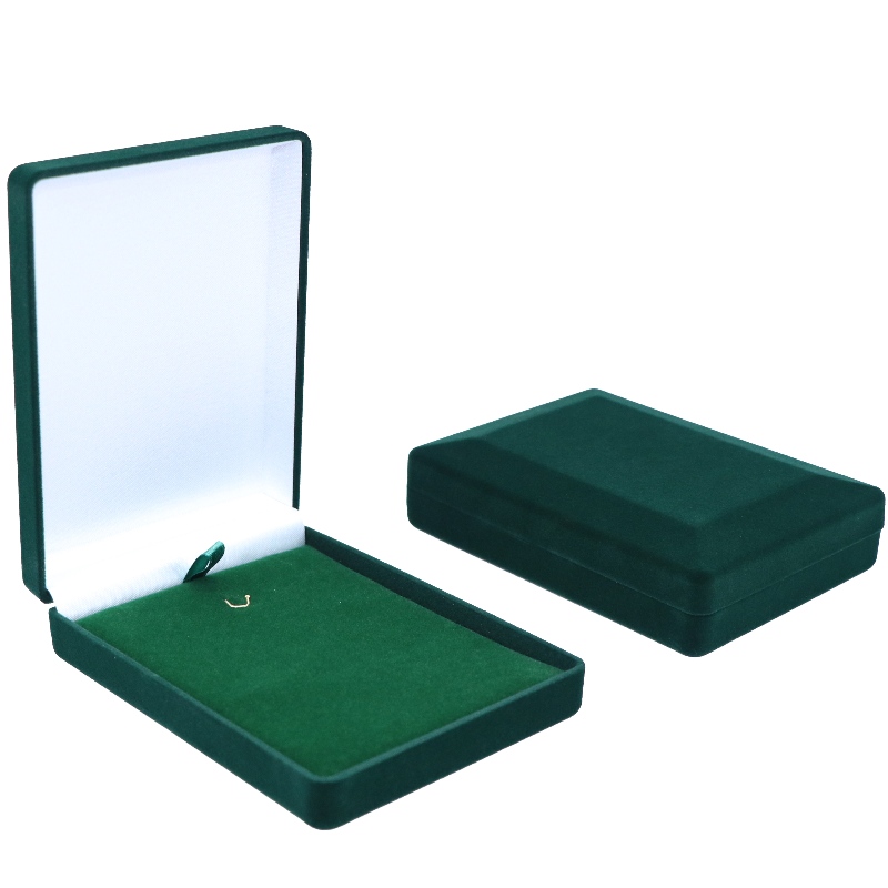 D-15 kundenspezifische Großhandel schwarz und rot Samt Box für Münzen, Halskette&Medaille