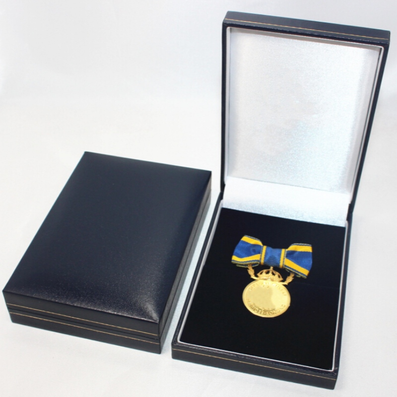 Artikel V-14 Rechteck Kunstleder Papierbox für 88 * 128 * 30 mm Medaille, Münze & Abzeichen usw. mm. 88 * 128 * 30, wiegt etwa 120 g