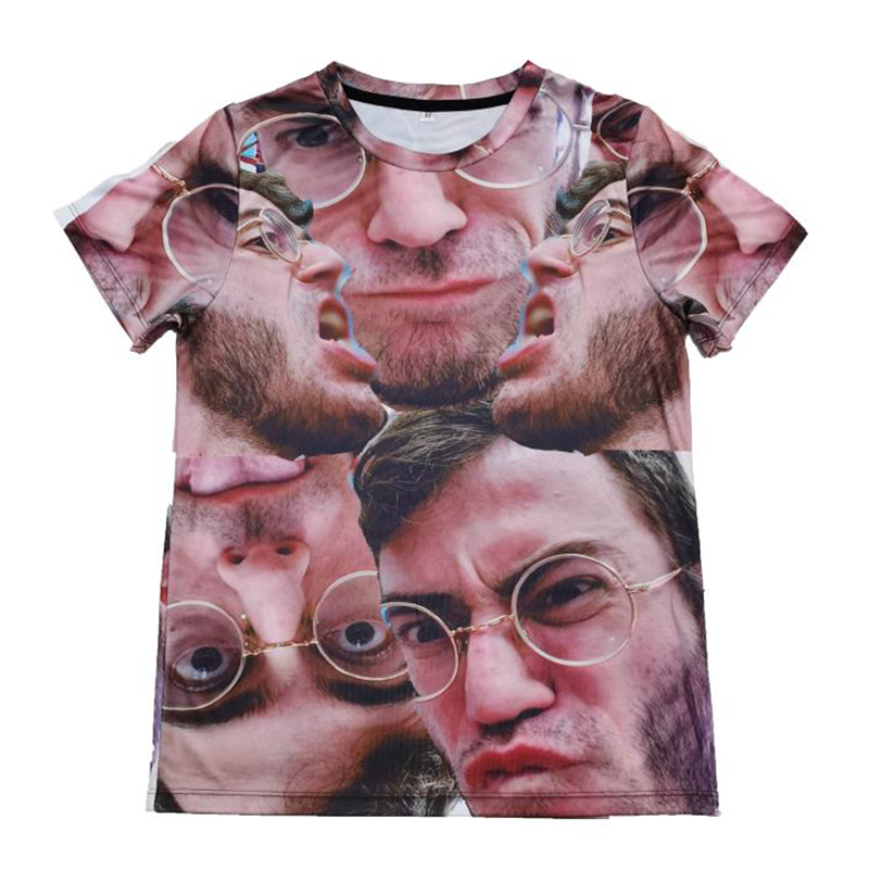 OEM Full Sublimation Bedrucktes T-Shirt Großhandel Kleidung Custom Langarm T-Shirt
