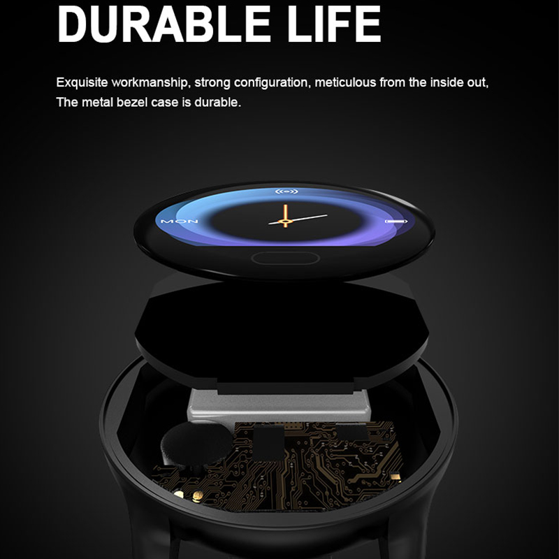 Smart Watch Applle Armband K9 (JYDA6135) Herzfrequenz-Erkennung l Heben Sie Ihre Hand, um den Bildschirm Bluetooth Name Unterstützung