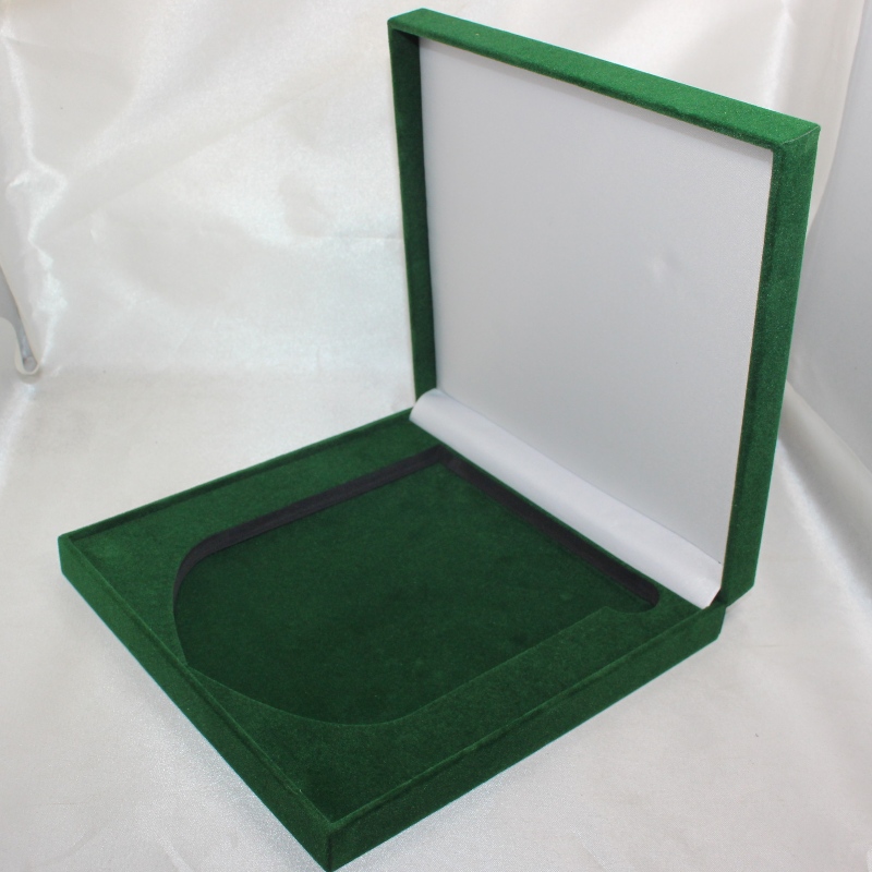 Punkt V-23L quadratische Flanellettbox für 150*150mm mutiple Münzen, Medaillen und Abzeichen, etc. mm.192*192*40, Gewichte rund um 335g