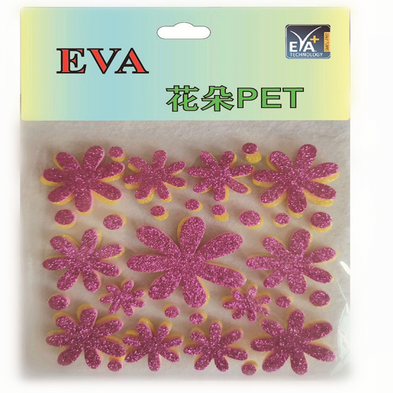 Schaumaufkleber PET Foam Glitter PET Foam PET