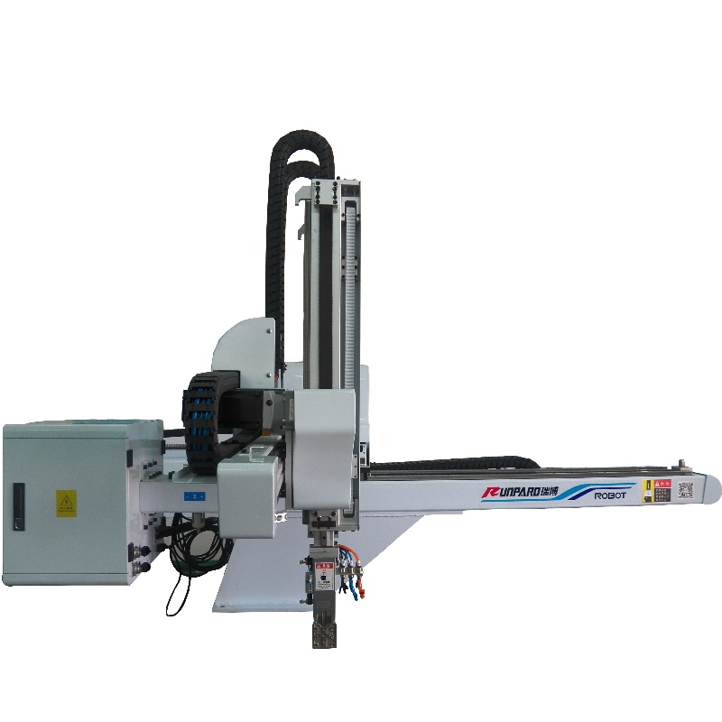 Industrieller AC-Servomotor 3-Achs-Arm-Robotermanipulator Kunststoff-Maschinenroboter
