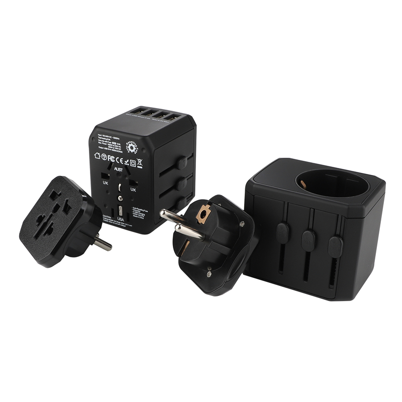 Erding110V-240V weltweite Stecker universeller 4 USB-Anschluss 5V/6A Standard Mehrzweckanschluss