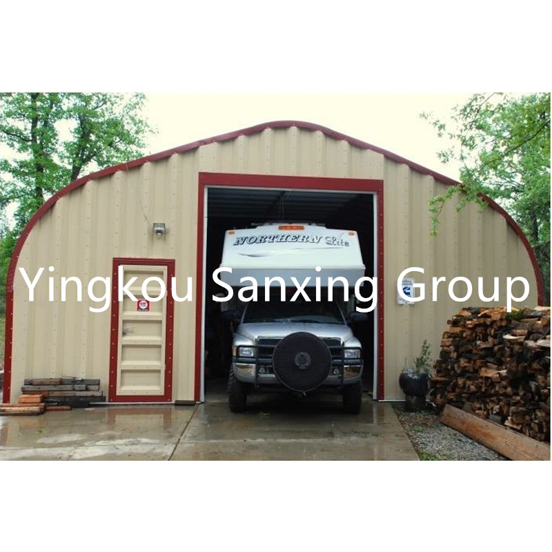 Quonset Multiple Shape Building Produktionslinie