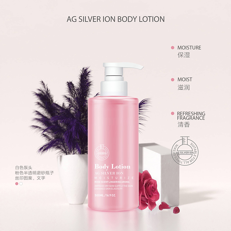 Ag silver ion rose Duft Körperlotion